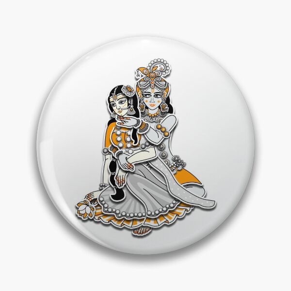 Item preview, Radha Krishna designed and sold by GundicaArt.