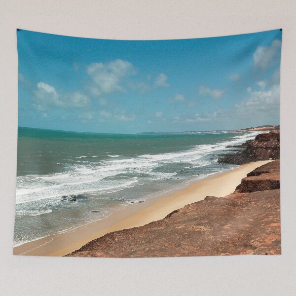 Item preview, Tropical Beach Coastline Cliffs Seascape, Brasil designed and sold by worldways.