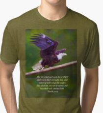 Wings Like Eagles Tri-blend T-Shirt