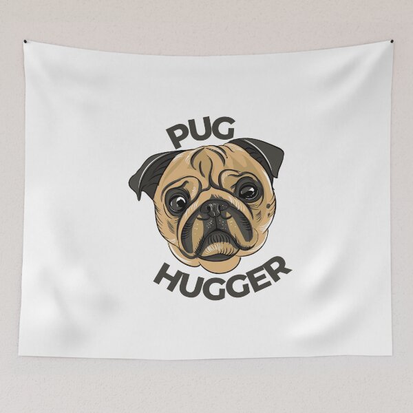 Item preview, Pug Hugger designed and sold by MayaCordalia.