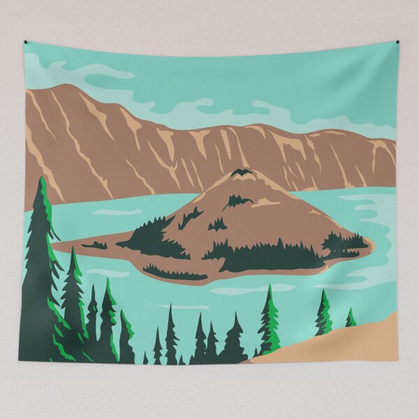 Item preview, Crater Lake Oregon Utah designed and sold by hatimelhag.