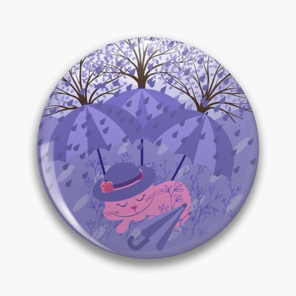 Item preview, Purple rain designed and sold by CATSandHATS.