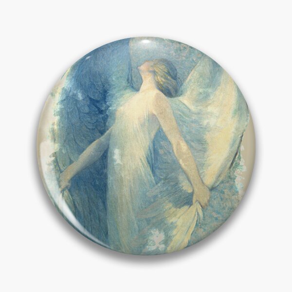 Item preview, The Angel | Vintage Painting designed and sold by Petra Becker.