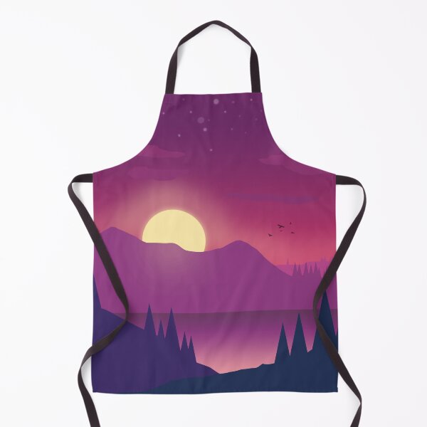 Item preview, Sunset with view of the mountains and the sea designed and sold by Blackvz.