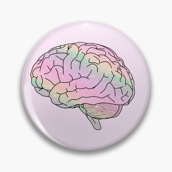 Item preview, Your Brain is  Beautiful  • Colorful designed and sold by VintagePrada.