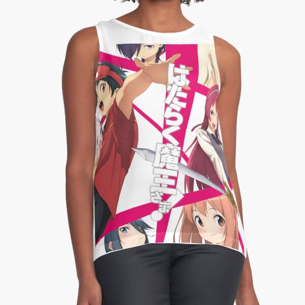 hataraku maou sama ! season 2  Sleeveless Top for Sale by Bumble