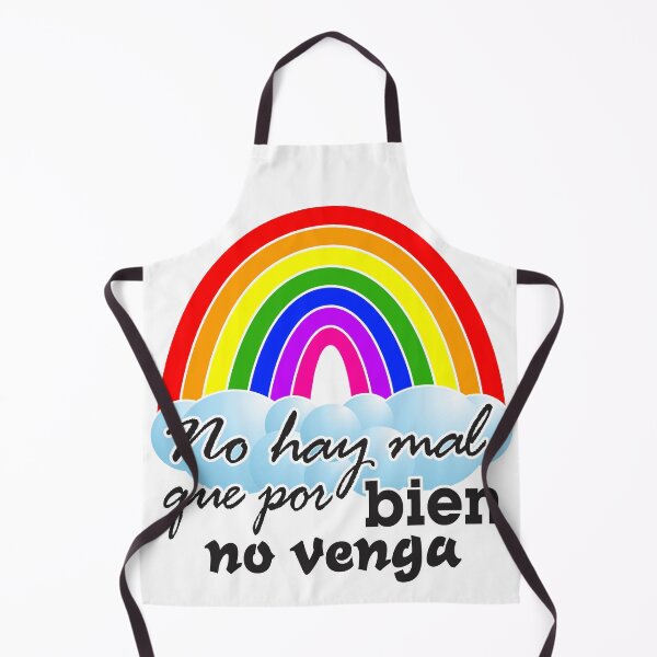 Item preview, Rainbow Spanish motivational Quote - No hay mal que por bien no venga designed and sold by MiaStyleStudio.