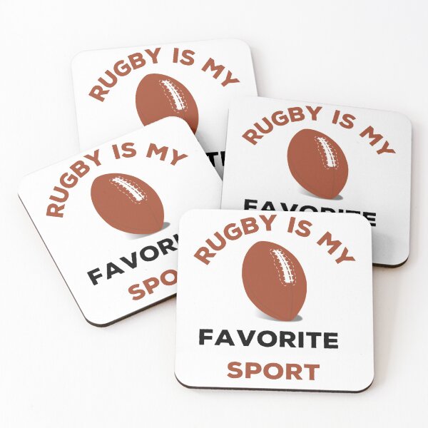 Item preview, Rugby is my Favorite Sport designed and sold by Jacksonsmerch.