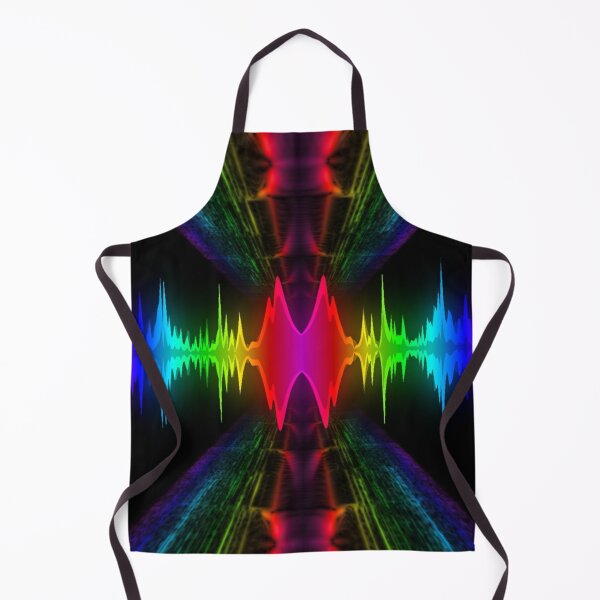 Item preview, Rainbow tunnel neon music visualisation design designed and sold by Mark359 Designs.