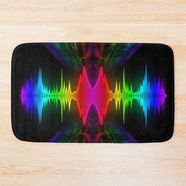 Item preview, Rainbow tunnel neon music visualisation design designed and sold by Mark359 Designs.