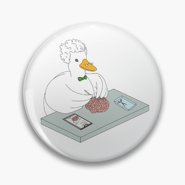 Item preview, A duck as a brain surgeon with a fly designed and sold by Sanguinik.