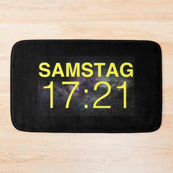 Item preview, SAMSTAG 17:21 - DRUCK designed and sold by micraelle.