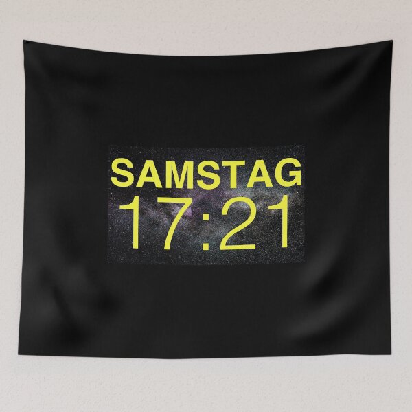 Item preview, SAMSTAG 17:21 - DRUCK designed and sold by micraelle.