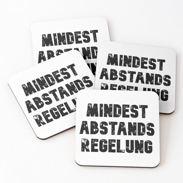 Item preview, Mindestabstandsregelung designed and sold by magnetarball.