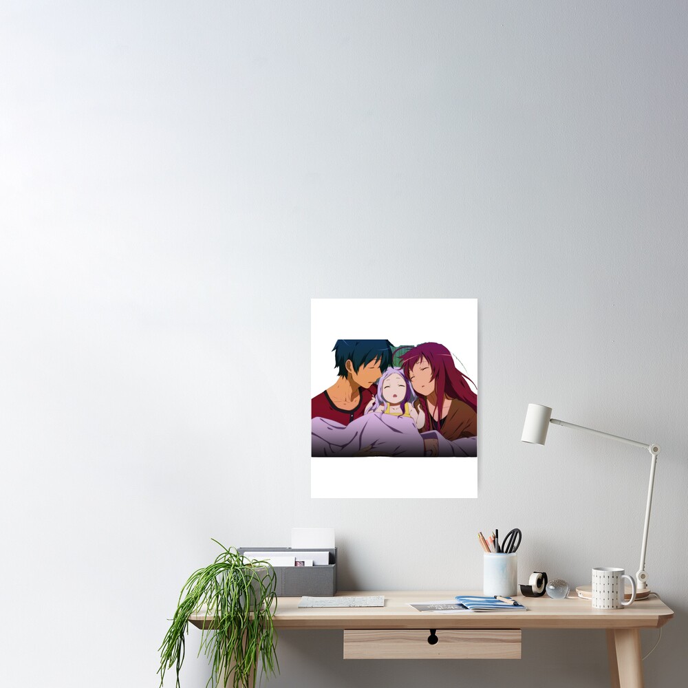 hataraku maou sama ! season 2 kid | Art Board Print