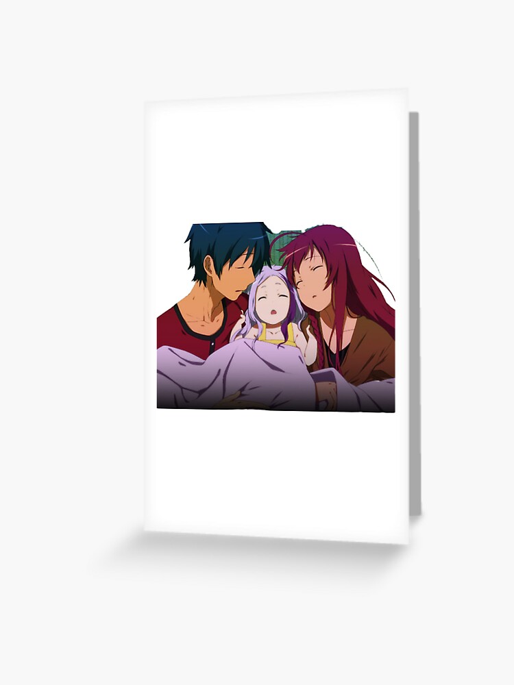 hataraku maou sama ! season 2  Greeting Card for Sale by Bumble