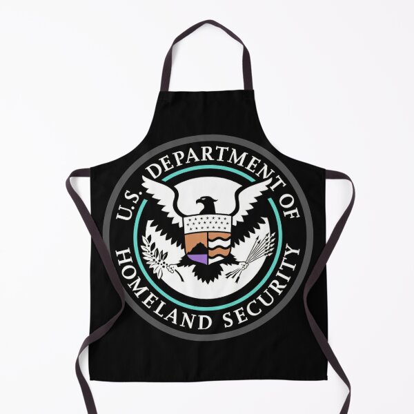 Emblem: United States Department of Homeland Security, Government department Apron