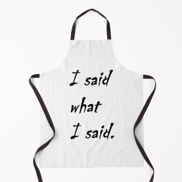 Item preview, I said what I said - Tamisha Iman Nene Leaks - Black Text Graphic Sticker designed and sold by HappyDays-.