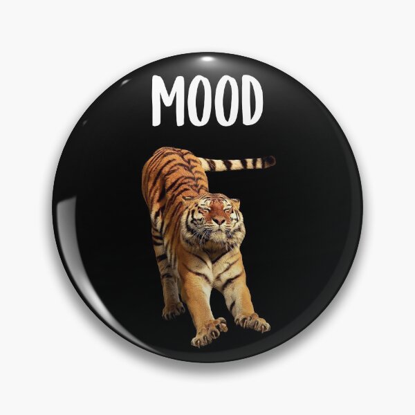 Item preview, Mood Sleepy Tiger (Black BG) designed and sold by FilipeFerreira.