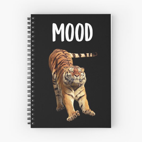 Item preview, Mood Sleepy Tiger (Black BG) designed and sold by FilipeFerreira.