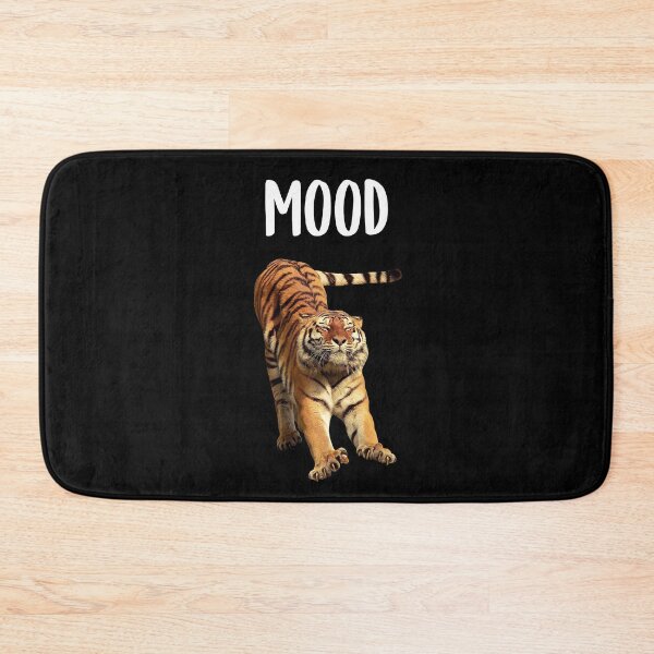 Item preview, Mood Sleepy Tiger (Black BG) designed and sold by FilipeFerreira.
