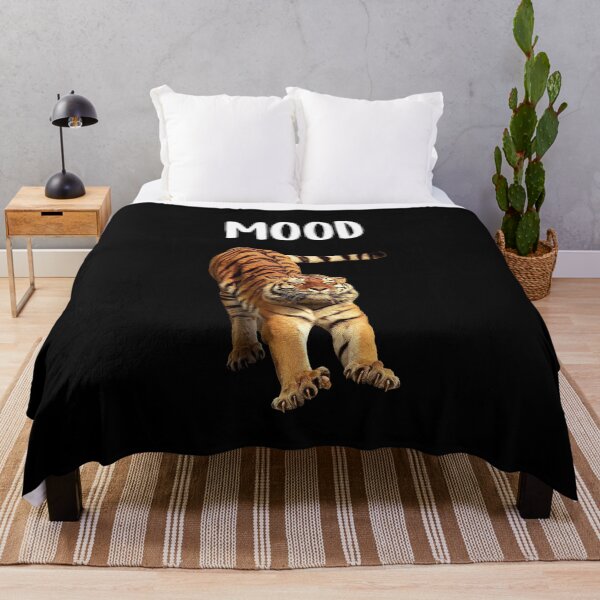 Item preview, Mood Sleepy Tiger (Black BG) designed and sold by FilipeFerreira.
