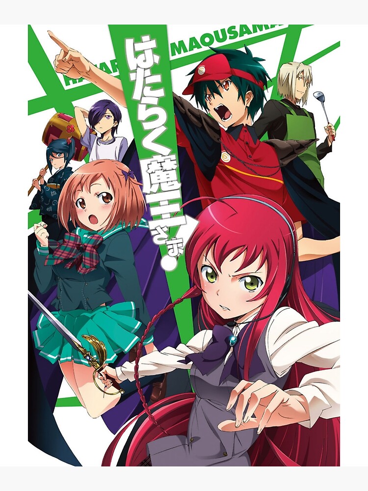 hataraku maou sama ! season 2  Poster for Sale by Bumble-bee-X