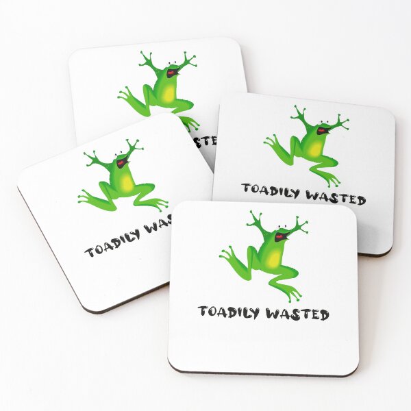 Item preview, Toadily Wasted - Every song has a memory - green frog designed and sold by NewDayDesigns.