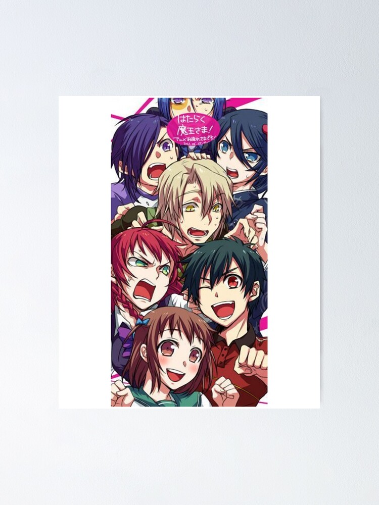 hataraku maou sama ! season 2 kid Poster for Sale by Bumble-bee-X