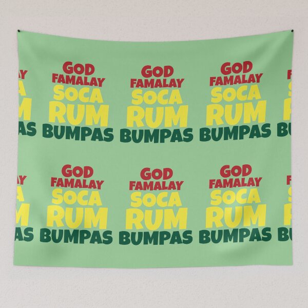 Item preview, God - Famalay - Soca - Rum - Bumpas Print - Soca Mode designed and sold by Soca-Mode.