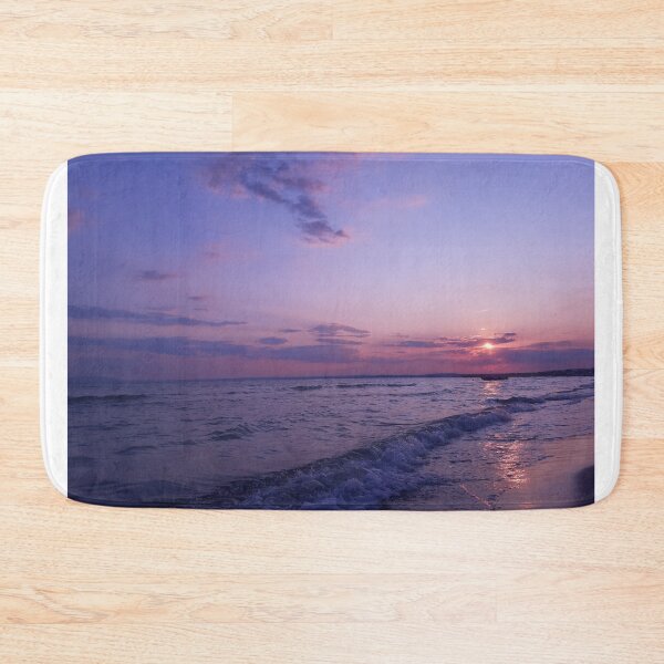 Item preview, Beautiful Purple Ocean Beach Sunset designed and sold by newburyboutique.