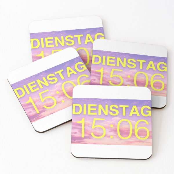 Item preview, DIENSTAG 15:06 - DRUCK designed and sold by micraelle.