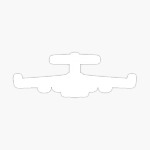 C-17 White Sticker
