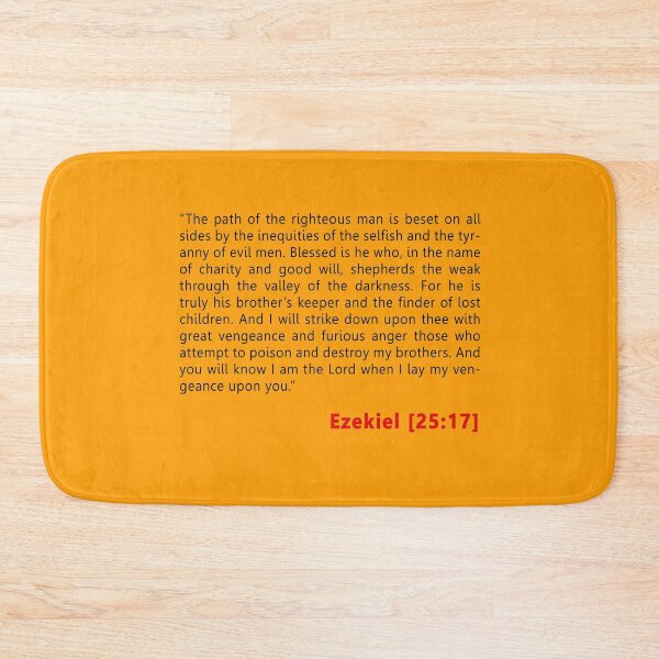 Item preview, Copy of Ezekel 25:17 Jules designed and sold by docBrown00.