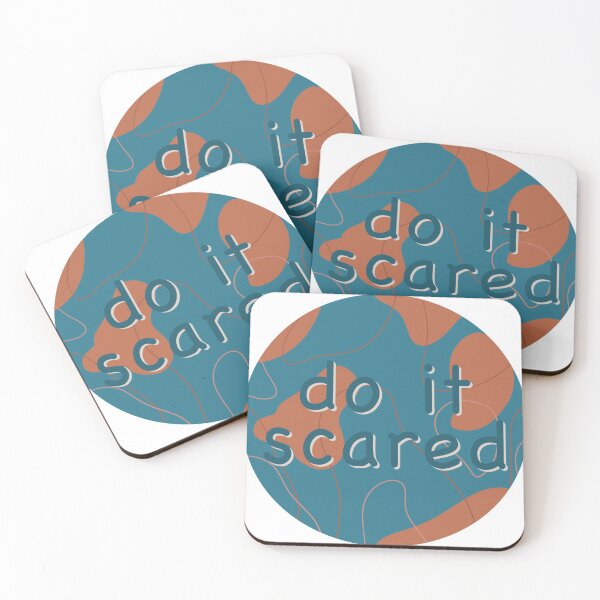 Item preview, Do It Scared designed and sold by emmaleebell.