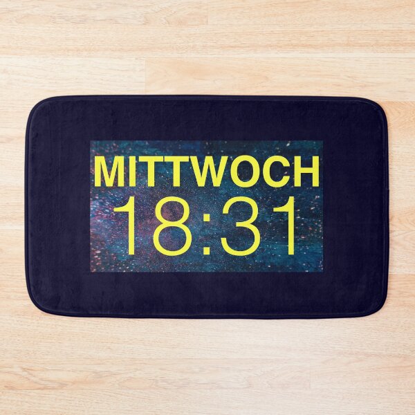 Item preview, MITTWOCH 18:31 - DRUCK designed and sold by micraelle.