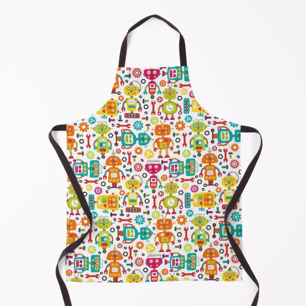 Item preview, Robots Kids Pattern designed and sold by Hapoel.