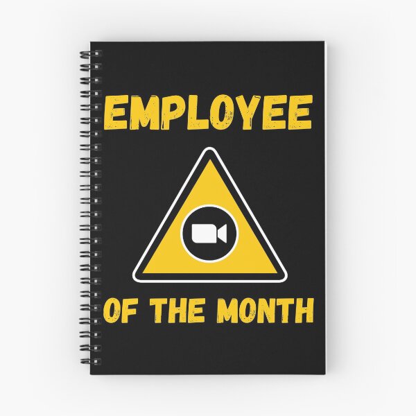 Item preview, Employee of the month remote work from home black designed and sold by daguilon.