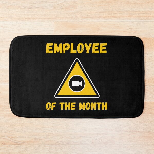 Item preview, Employee of the month remote work from home black designed and sold by daguilon.