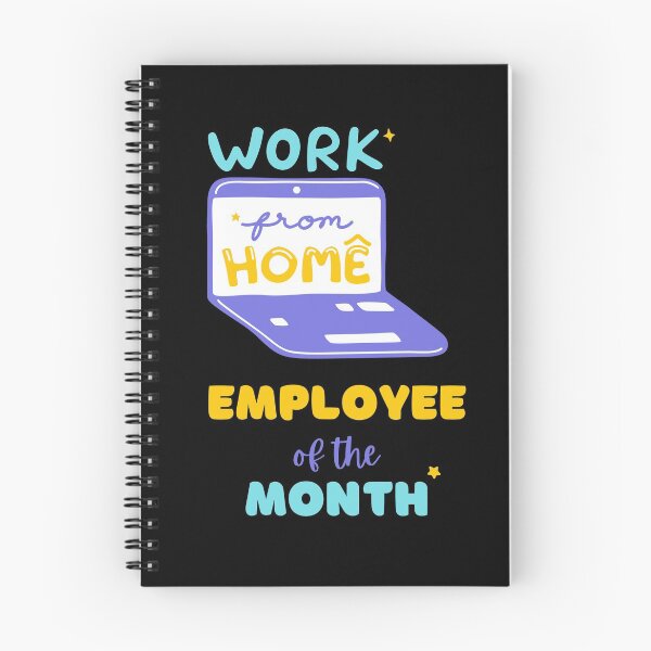 Item preview, Work from home employee of the month remote work black designed and sold by daguilon.