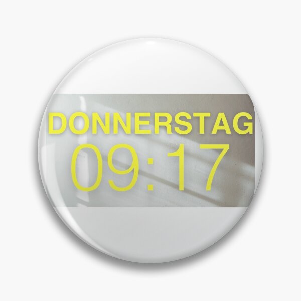 Item preview, DONNERSTAG 09:17 - DRUCK designed and sold by micraelle.