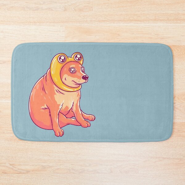 Item preview, Frog Cheems | Yellow | Shibe | Shiba Inu | Baby Cheems | Pepe | Wacky and Uncharacteristic Ironic Dank Meme Bonk designed and sold by Any Color Designs.