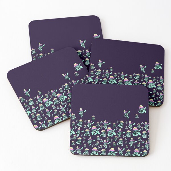 Item preview, Jellyfish Neon Pattern.   designed and sold by Tai Chan.
