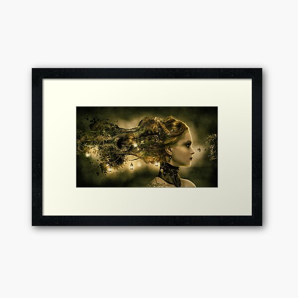 On My Mind Framed Art Print