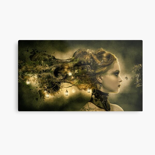 On My Mind Metal Print