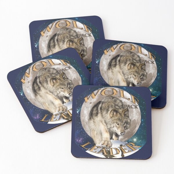 Item preview, Wolf Pack Leader in Full Moon designed and sold by david parry.
