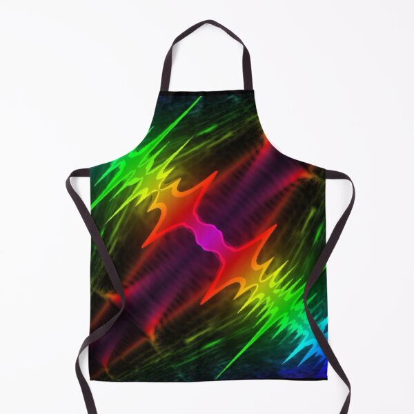 Item preview, Rainbow bright neon music visualisation design designed and sold by Mark359 Designs.