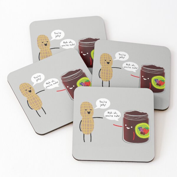 Item preview, Nuts and Jelly designed and sold by littlebearart.