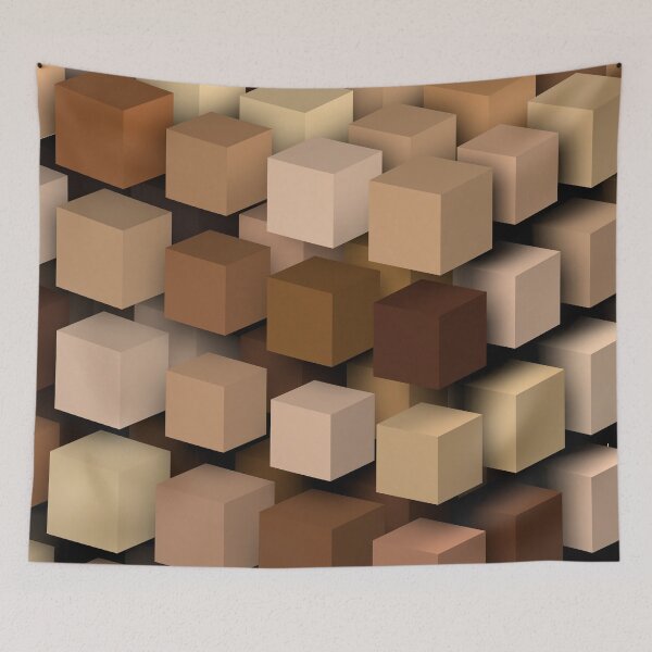Item preview, FLESH: Multi-Skintone Grid Blocks designed and sold by hyproinc.