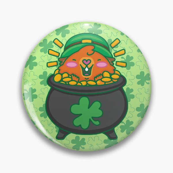 Item preview, Lucky Pot of Guinea Pig Gold designed and sold by Pigapalooza.